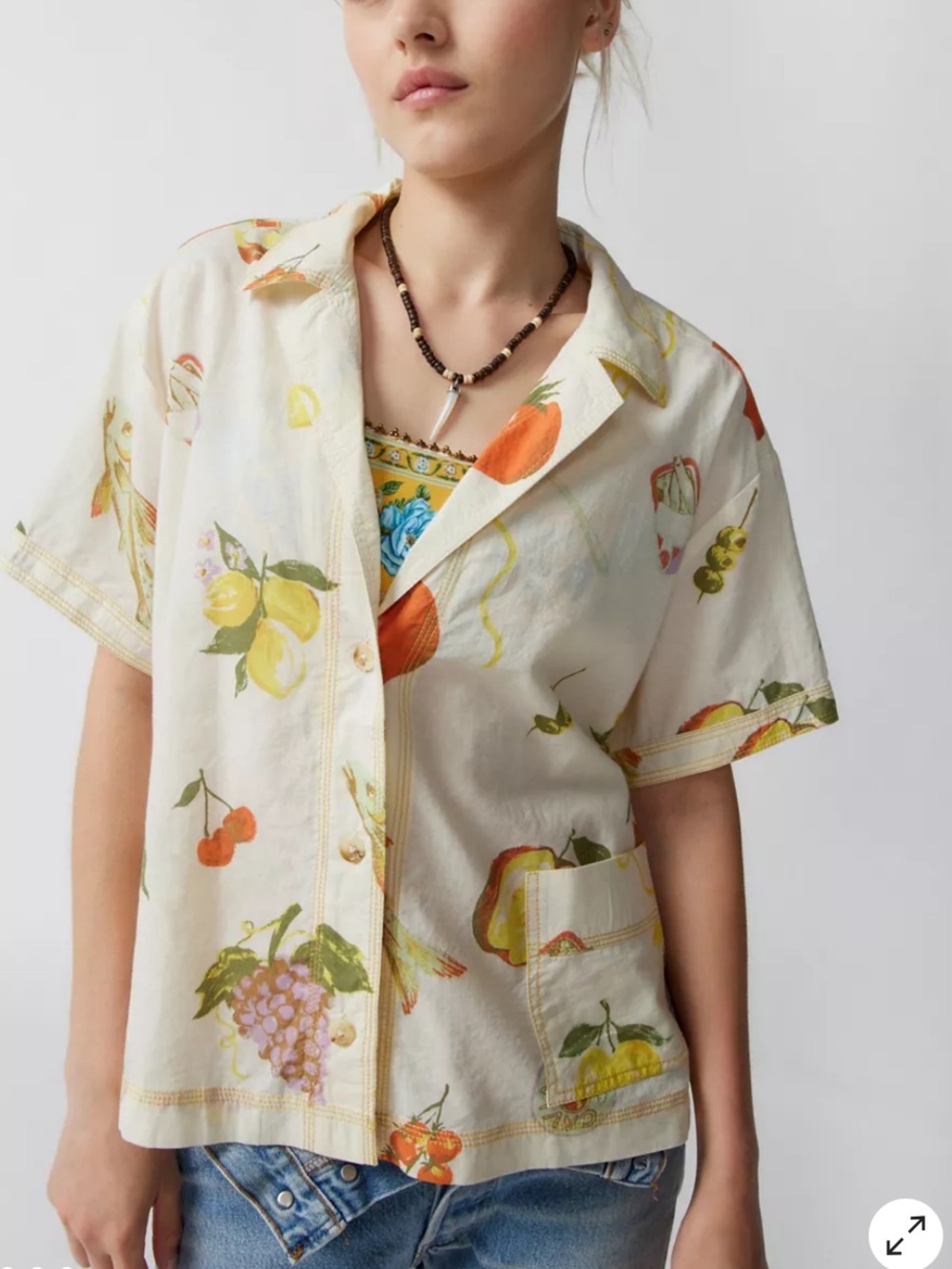 UO Kimchi Buttondown shirt small